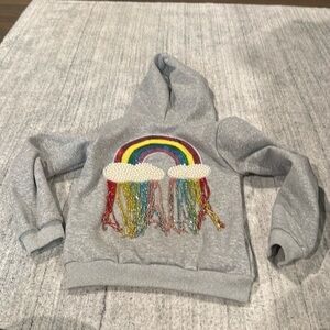 Lola & the Boys Crystal Rainbow Hoodie